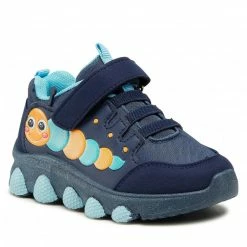 Velcro Trainers SPRANDI - CF21213 Cobalt Blue Navy Blue