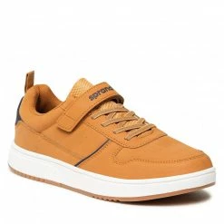 Velcro Trainers SPRANDI - BP40-21619Z Camel Brown