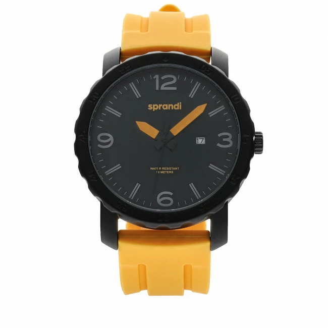 Men's Wristwatch SPRANDI - 040413421 Orange Orange 1 Men's Wristwatch SPRANDI - 040413421 Orange Orange