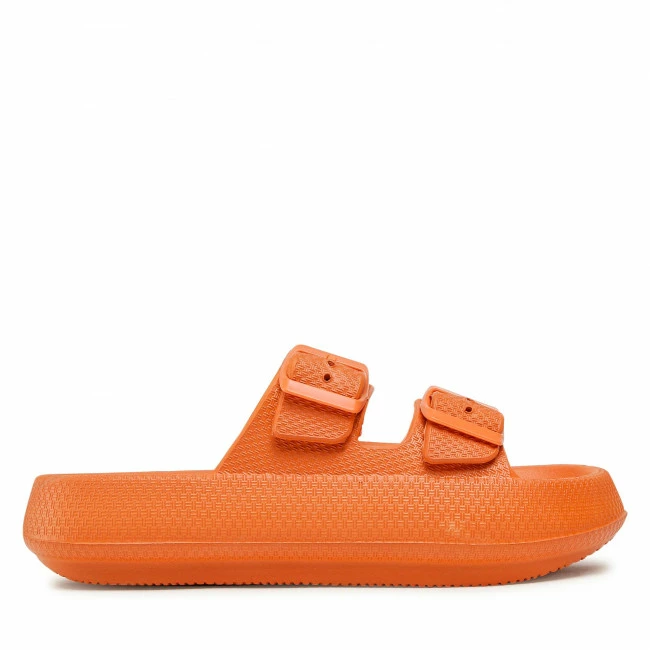 Casual Mules Slides SPRANDI - WP88-22546 Dark Orange Orange 2 Casual Mules Slides SPRANDI - WP88-22546 Dark Orange Orange - Image 2