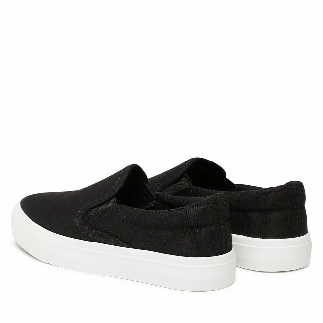 Slided Shoes Plimsolls SPRANDI - CP40-21138Y(IV)CH Black Black 3 Slided Shoes Plimsolls SPRANDI - CP40-21138Y(IV)CH Black Black - Image 3