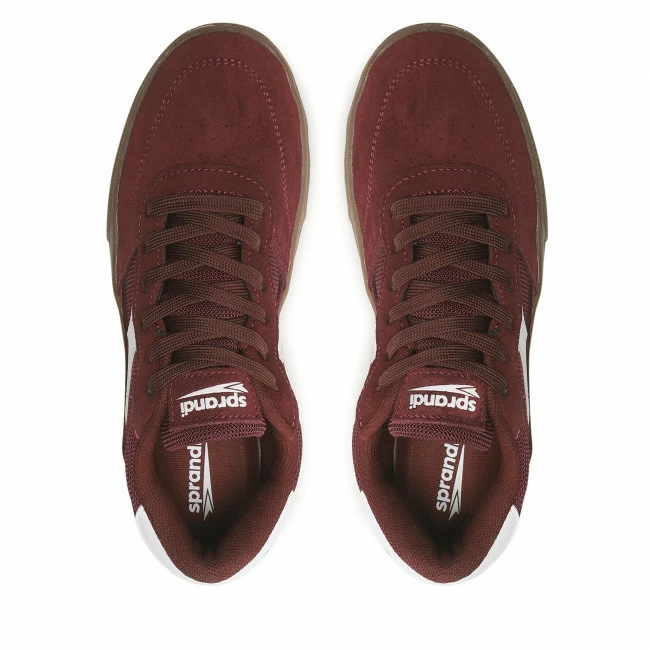 Sneakers Plimsolls SPRANDI - BP40-21102Y Burgundy Dark Red 5 Sneakers Plimsolls SPRANDI - BP40-21102Y Burgundy Dark Red - Image 5