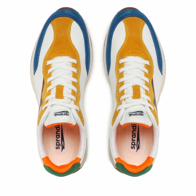 Sneakers Trainers SPRANDI - MP07-11624-01 Mix White, Colourful 6 Sneakers Trainers SPRANDI - MP07-11624-01 Mix White, Colourful - Image 6