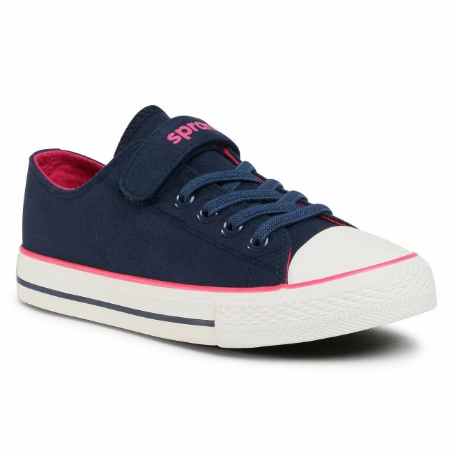 Velcro Sneakers SPRANDI - CP40-2078Y Navy Navy Blue 1 Velcro Sneakers SPRANDI - CP40-2078Y Navy Navy Blue