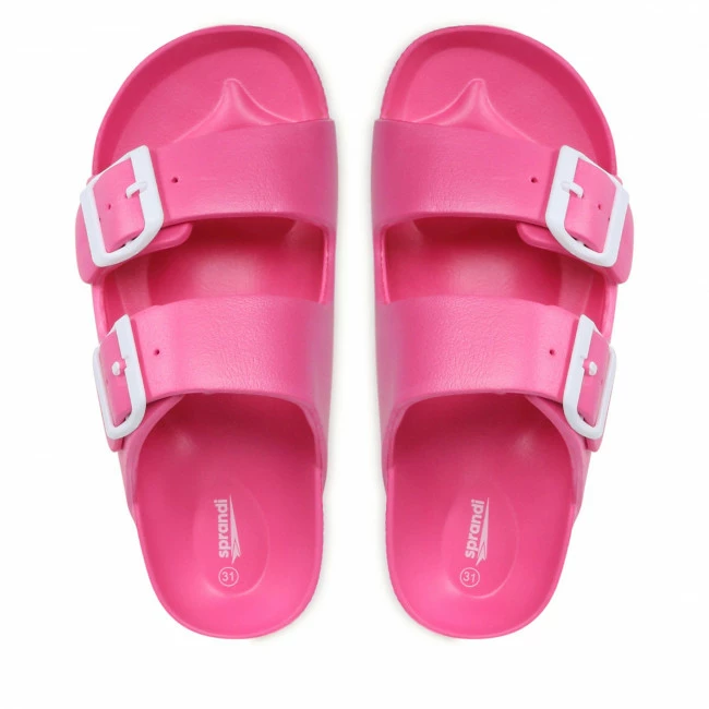 Clogs And Mules Slides SPRANDI - 69020 Dark Pink Pink 6 Clogs And Mules Slides SPRANDI - 69020 Dark Pink Pink - Image 6