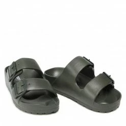 Clogs And Mules Slides SPRANDI - 69033 Khaki Green -Sprandi Sales Store 5904248275457 06 rz