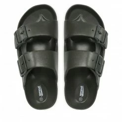 Clogs And Mules Slides SPRANDI - 69033 Khaki Green -Sprandi Sales Store 5904248275457 07 rz