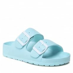 Clogs And Mules Slides SPRANDI - 69033 Blue Blue