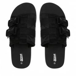 Clogs And Mules Slides SPRANDI - 802413 Black Black -Sprandi Sales Store 5904248276645 04 rz