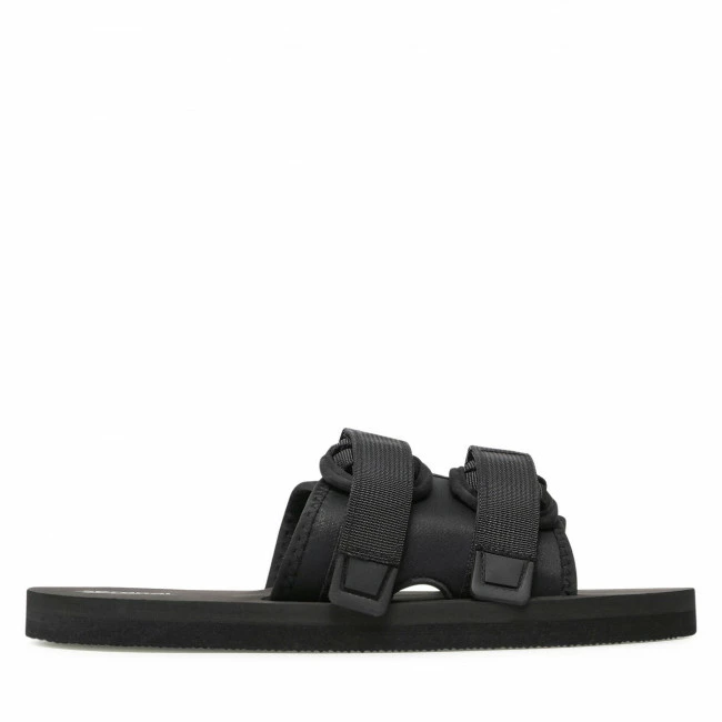 Clogs And Mules Slides SPRANDI - M033-1 Black Black 2 Clogs And Mules Slides SPRANDI - M033-1 Black Black - Image 2