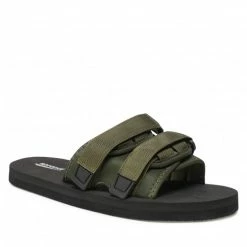Clogs And Mules Slides SPRANDI - M033-1 Khaki Green