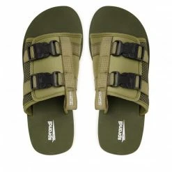Clogs And Mules Slides SPRANDI - M0514-1 Khaki Green 11 Clogs And Mules Slides SPRANDI - M0514-1 Khaki Green -Sprandi Sales Store 5904248322434 03 rz