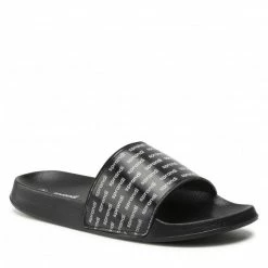 Clogs And Mules Slides SPRANDI - MP88-22077 Black Black