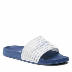 Clogs And Mules Slides SPRANDI - MP88-22077 Blue White