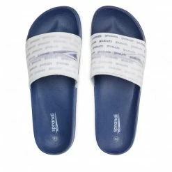 Clogs And Mules Slides SPRANDI - MP88-22077 Blue White -Sprandi Sales Store 5904248580049 06 rz