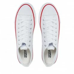 Plimsolls Trampki Sprandi - MS-CZ049 White White -Sprandi Sales Store 5904248803391 07 rz
