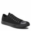 Plimsolls Trampki SPRANDI - MS-CZ049 Black Black