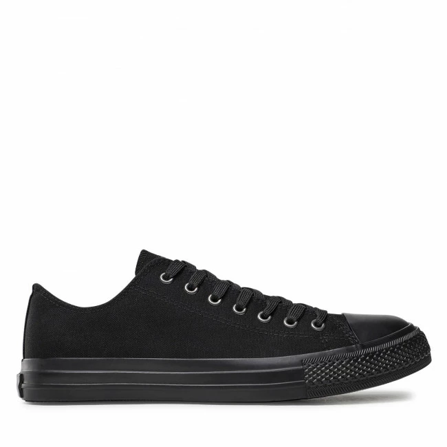 Plimsolls Trampki SPRANDI - MS-CZ049 Black Black 2 Plimsolls Trampki SPRANDI - MS-CZ049 Black Black - Image 2