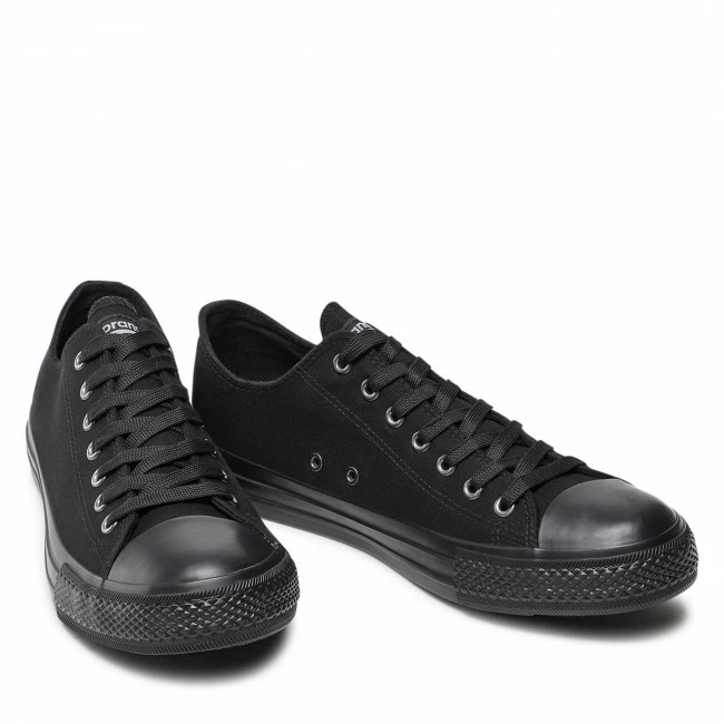 Plimsolls Trampki SPRANDI - MS-CZ049 Black Black 5 Plimsolls Trampki SPRANDI - MS-CZ049 Black Black - Image 5